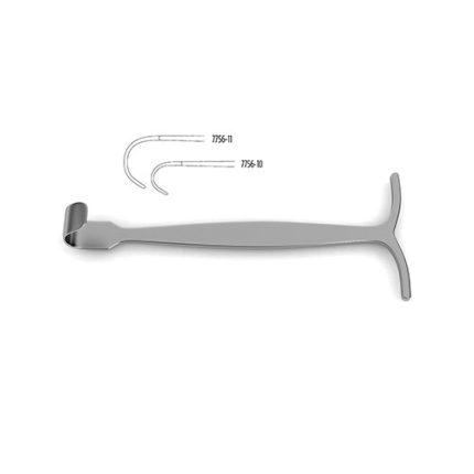 Smillie Knee Retractor - Curved