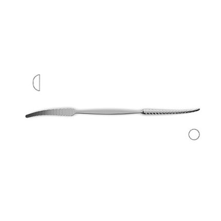 Putti Bone Rasp - Round Blades